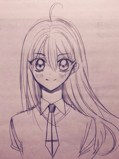 今描いてるネームのキャラ達。
担当さんから返事が無いので没になるかもですが、個人的にはお気に入りの2人になりそう…? 