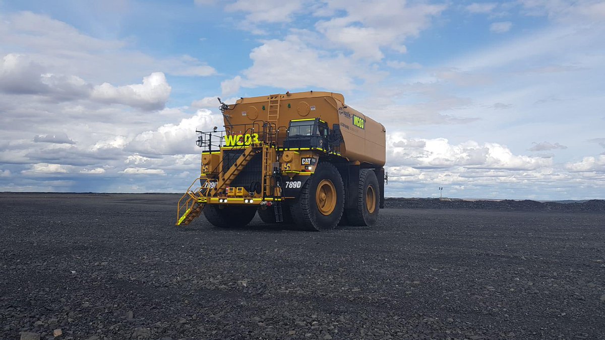 im_mining's tweet photo. The ADE Spray System and Austin Stairway Access Tank have been embedded into two CAT 789 water trucks now up and running at the McArthur River mine in Australia's Northern Territory | https://t.co/tYPhlLfUyu @AustinEngAus #ADE #SAT #ADESpraySystem #dustsupression @GlencoreAus https://t.co/PQOavDGDvo