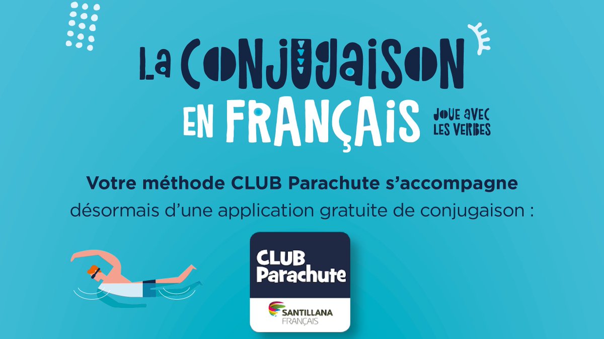 Santillana Francais Notre App La Conjugaison En Francais Invitez Vos Eleves Qui Travaillent Avec Notre Methode Club Parachute A Jouer Tout En Revisant Les Verbes Grace A Notre Application