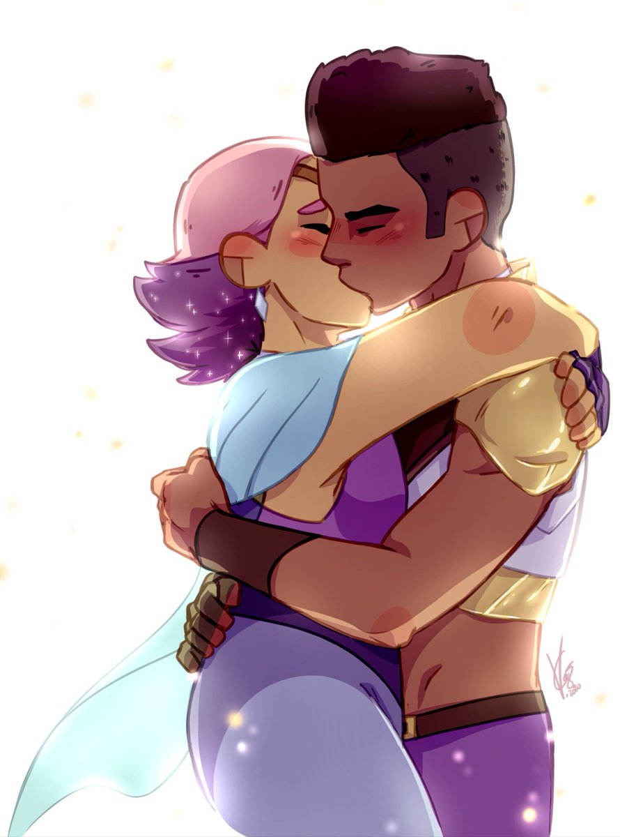 TheArt_ofVago's tweet image. Yes, Catradora is amazing and all...but I wanted this kiss so so much!! Glimmer totally deserves it! 😭😭❤️
Hope you like,
Vago
#Shera #sheraspoilers #SheRaSeason5 #SheraandthePrincessesofPower #glimbow #Bow #Glimmer #fanart #digitalart #vago_art #drawing #netflix #love