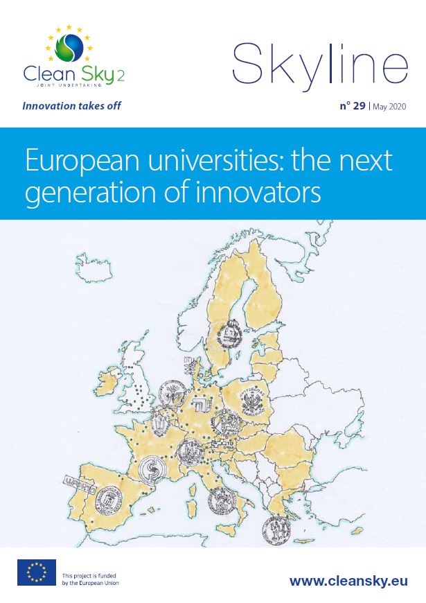 Skyline 29 has landed! This issue is all about #EuropeanUniversities: the next generation of #YoungInnovators! Featuring:

👩‍🎓Views from <a href="/EUROAVIA/">EUROAVIA</a> <a href="/EASN_Conference/">EASN International Conferences</a> on the future of #cleanaviation

✈️Great projects from our university partners

Read on! 👉 cleansky.eu/news/skyline-2…