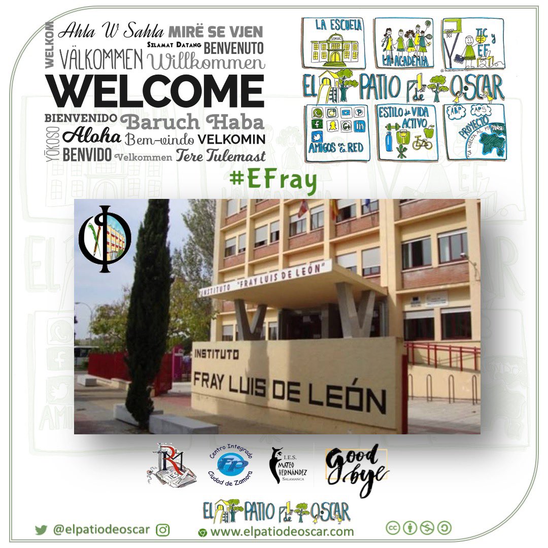 elpatiodeoscar's tweet photo. Hoy El Patio cierra una etapa en el @IESRamosManzano con una bonita experiencia en la #FP #FP_SA en @cifpzamora e @IES_Mateo. A partir del curso 2020-2021 El Patio se traslada al @iesfrayluis. Seguiremos disfrutando de nuestra maravillosa #EDUFIS ¡Bienvenida #EFray! https://t.co/paV03KRzap