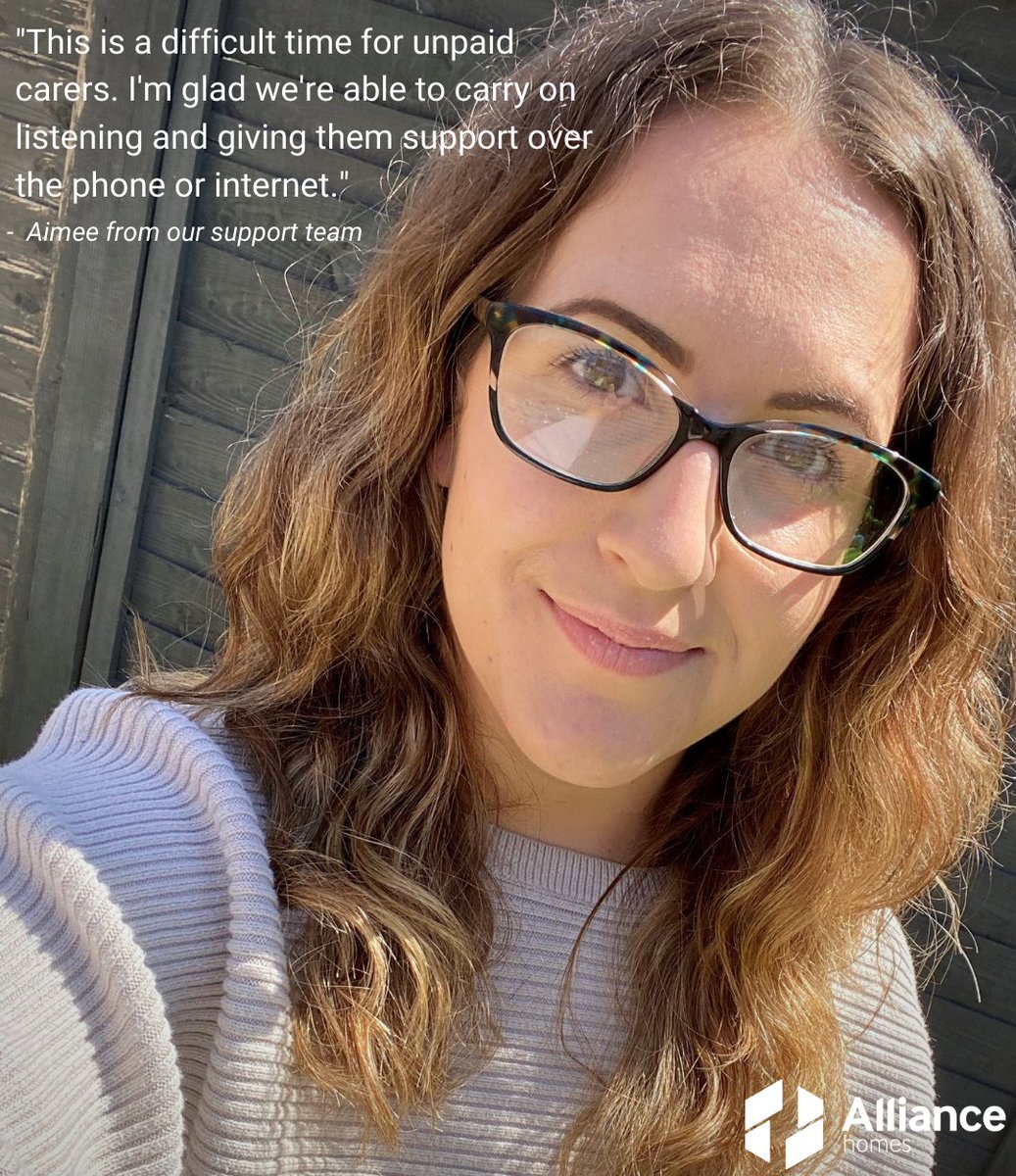 Alliance_Homes's tweet photo. Thank you, Aimee, for continuing to support unpaid carers who are looking after a loved one. 👭 👨‍👧‍👧 

Look out for Aimee and the team in Carer’s Week (8th-12th June)! #FrontlineStories https://t.co/SLGbdPDc38
