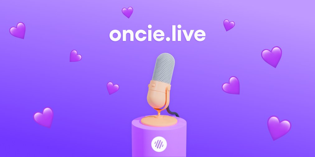 Oncie 🎙 tweet media