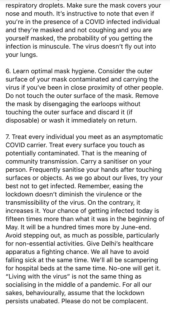 _sayema's tweet photo. He is one of the best Vascular surgeons of India and a deeply analytical incisive writers of our times @AmbarishSatwik 
He pens down ESSENTIAL INFO on life with #Covid19 
Lucid and informative. Do share widely. https://t.co/lIwScxt2h6