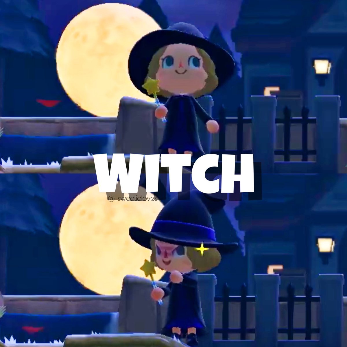 morethancoco's tweet photo. I'm trying to cos the Harry Potter stuff. Would you guys let me get the witch hat in my catalog so I can order it?
#ACNH
#AnimalCrossingNewHorizions https://t.co/mn075PYs0O