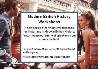 Today we are announcing a new series of workshops for historians in Modern British History created in response to the disruption to research seminars and conferences caused by Covid-19. See website for our programme and to sign up (1/2)