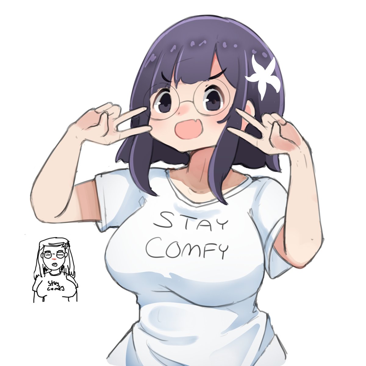 Sae On Twitter Its Lilypichu S Drawing Of Herself