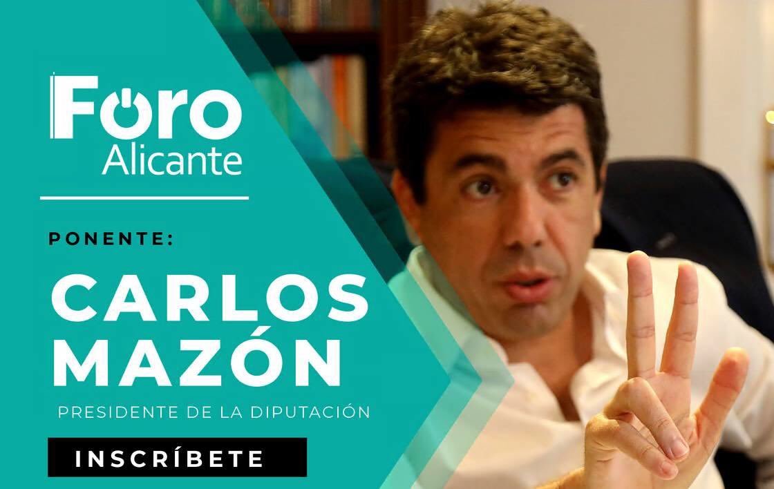 rauldalmau's tweet photo. El Presidente @CarlosMazon40 explica en el foro del @informacion_es las 4 líneas de trabajo de nuestra Diputación frente a esta crisis:

1-Agenda Digital👨🏻‍💻
2-Plan de recuperación turística🏖
3-Mesa Provincial del Agua💧
4-Creación del Consejo Social de la Provincia de Alicante 👨‍👩‍👧‍👦 https://t.co/85HUZyI0A5