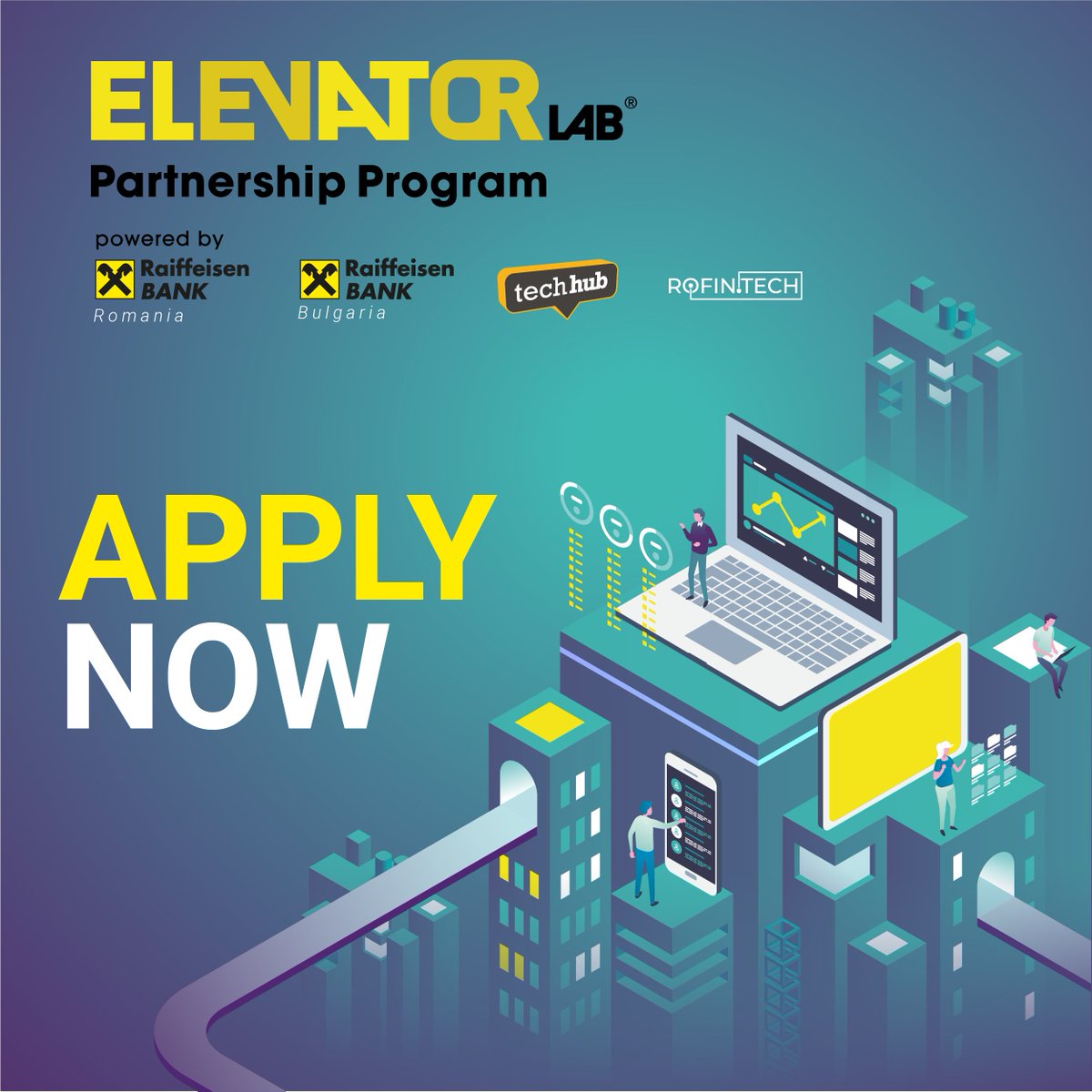 Later-stage #fintech startup developing a product in Advanced Data Analysis or Loyalty?
Apply 👉 elevator-lab.com/partnership-pr… by June 26 and get into Elevator Lab Partnership Program Track 2020!🔥
#AdvanceDataAnalysis #Loyalty #ElevatorLab