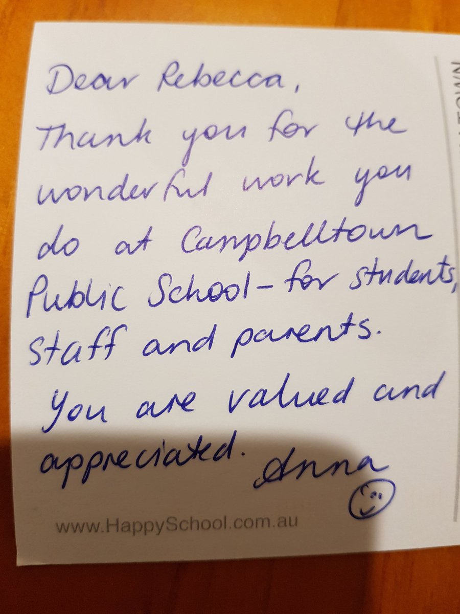 Just came home to this lovely postcard, thanks Anna! 😊 <a href="/Anna75732855/">Anna Butler</a> <a href="/CampbelltownPS/">Campbelltown Public</a>