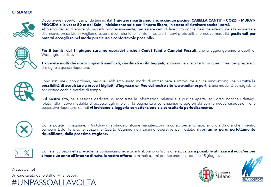#Milanosport
📣Abbiamo una comunicazione importante per tutti voi!

Grazie 🙂💪