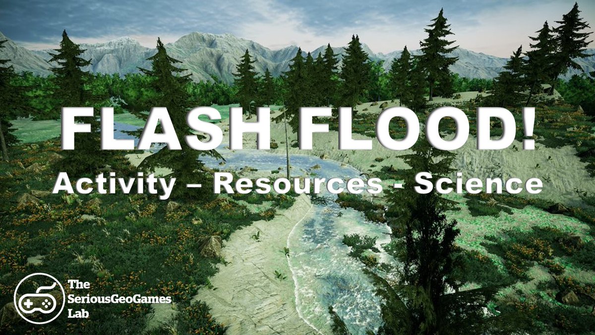SeriousGeoGames's tweet photo. It's #FlashFloodFriday - check out our Flash Flood! Activity page, including resources for using it at home or in the classroom, and the details of the science behind it.
https://t.co/IfOSE3qmtc https://t.co/53y4jQ11k9