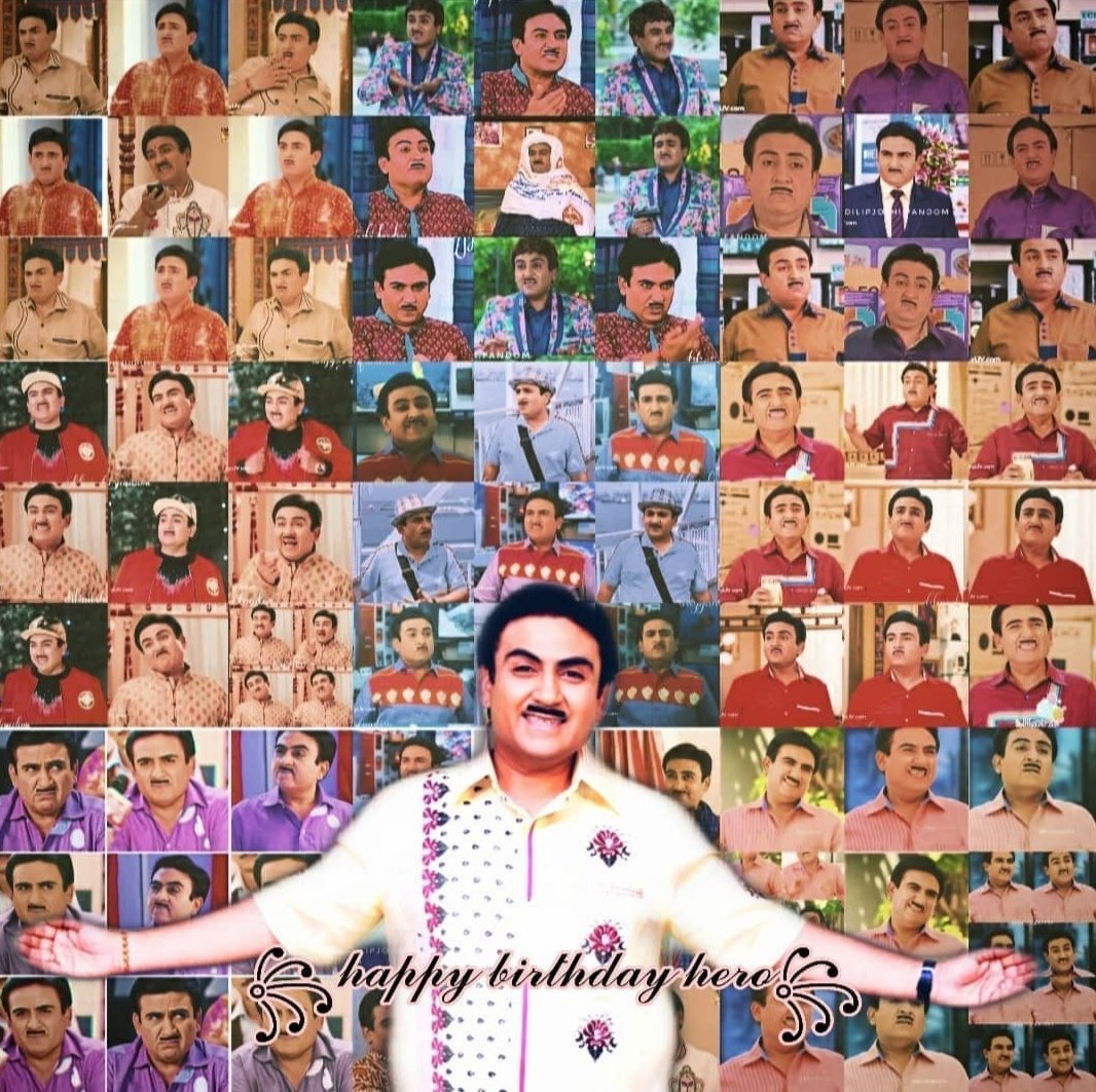SudhapeliSuresh's tweet photo. ✨🎂Wish you a very happy birthday HERO ❤️@dilipjoshie
You are a true inspiration for all of us.. 🎂✨🙏 @AsitKumarrModi @TMKOC_NTF https://t.co/tAiRIp61mC