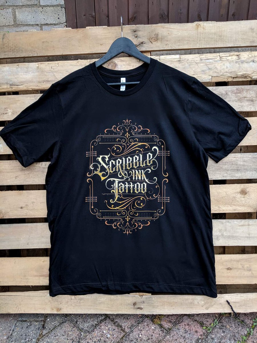 monkey_hustle69's tweet photo. Dtg prints for Scribble ink tattoo, fingers crossed you'll be back open soon #tattoo #tattooshop #tattoomerch https://t.co/aA2zZYlDsS