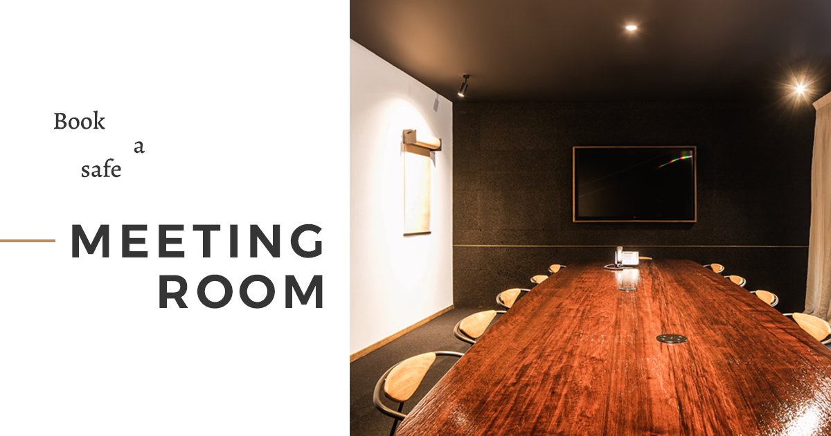 Social distancing is easy to maintain when you have the right space to do so. You can book one of our equipped room for your team members to ensure their work safety. Book a meeting room as from 25€ per hour for 4 people by calling us! International number: +352 (0)2 030 1488