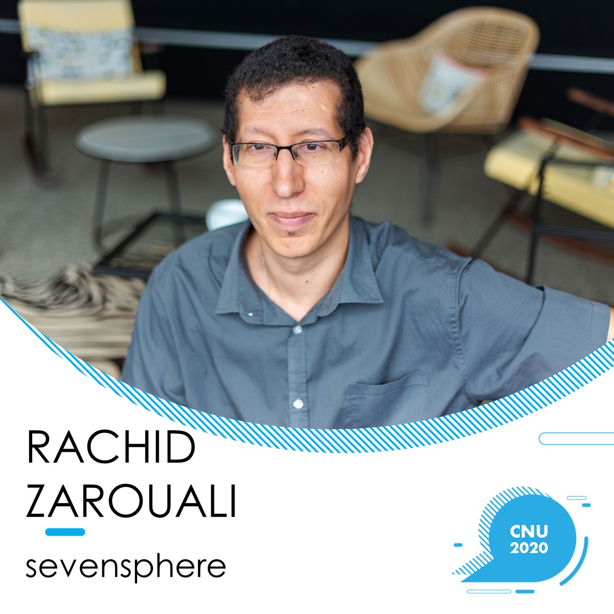❗️Only three days left to the cloud native universe conference. Grab your tickets here cloudnativewarsaw.com/universe and meet another speaker over coffee. 🍩☕️📱

😎Rachid Zarouali is a Docker Captain, Microsoft Azure MVP, international speaker and trainer.  😁