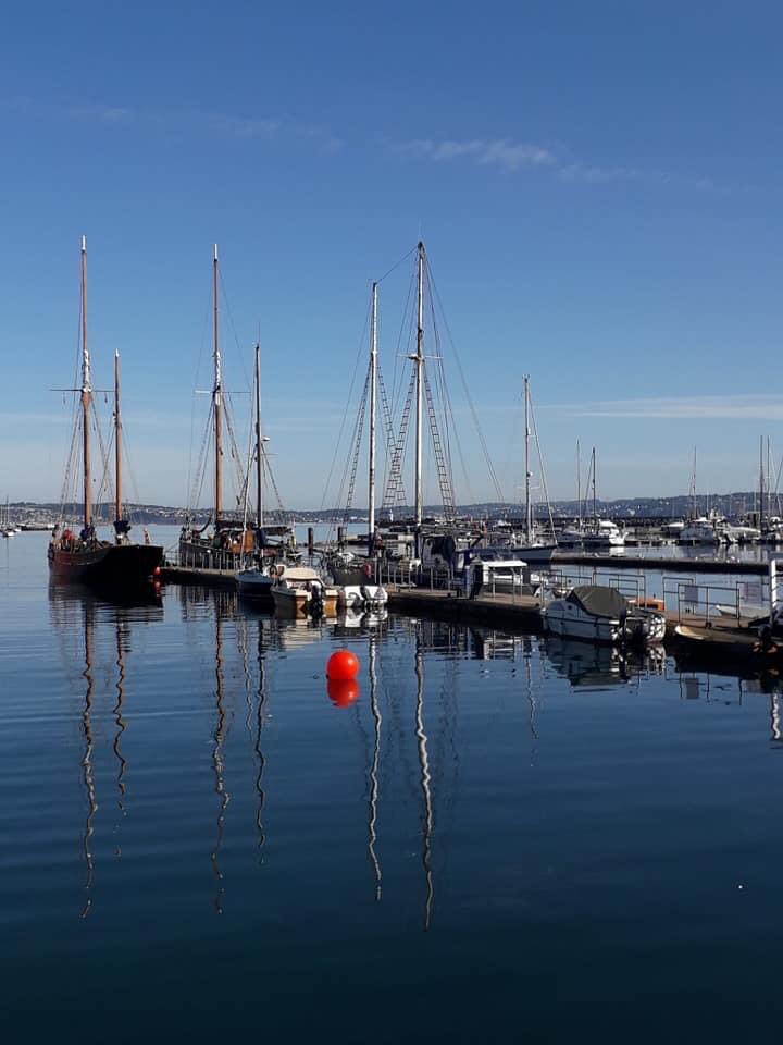 Vixbrix's tweet photo. Not too shabby ! #brixham by @CrewBertie https://t.co/iDBfQ30z3S