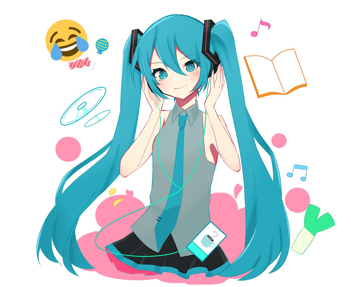 初音ミク 「応募してたミクさん 」|もにた*のイラスト