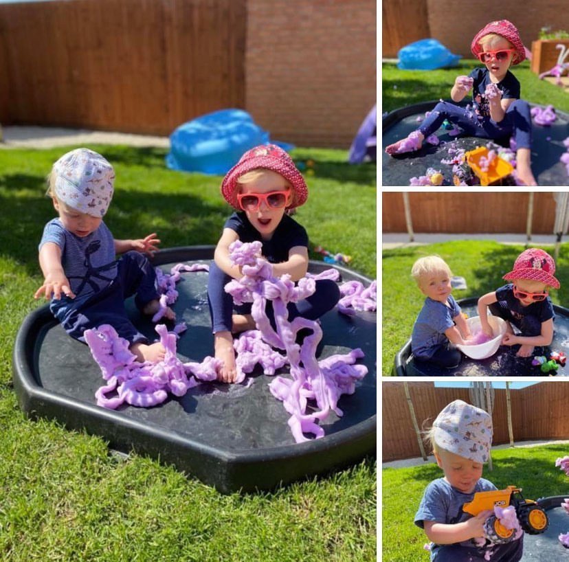 LittleMessSL's tweet photo. So nice to see happy customers ❤️☀️
.
Still got stock for Little Mess Maker Boxes! If you would like to order then drop me a message 🤗
.
#crazyfoam #gellibaff #sunshine #garden #fun #messyplay #brother #sister #family #leicester https://t.co/vS0hTMl5zs
