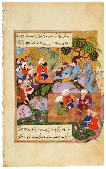  #Rumi Tells His Disciples the Story of  #SethSeth's envious brothers were punished by  #God with drought and poverty, whereas Seth was taught weaving and sewing to earn a living. After the brothers realized their error, they sought forgiveness from Seth who prayed to God for rain