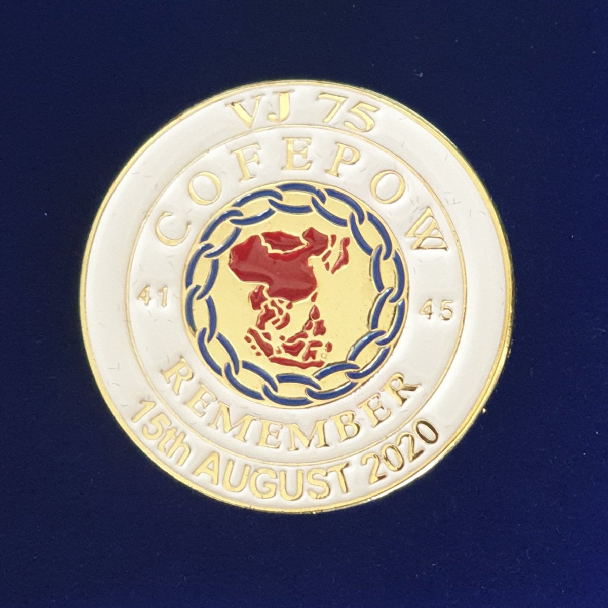 What a lovely surprise to have this drop on my doorstep this morning. Thank you so much <a href="/COFEPOW/">cofepow</a> it looks great, will be wearing this with pride.