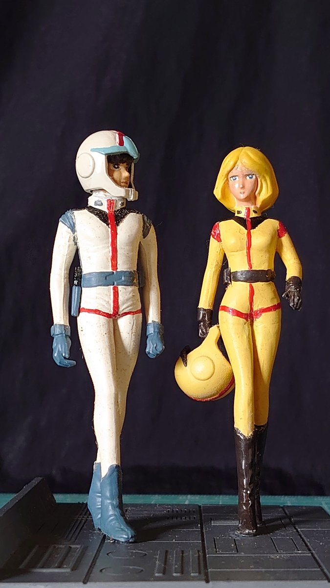 フィギュア セイラ・マス パイロットスーツ リペイント 機動戦士ガンダム