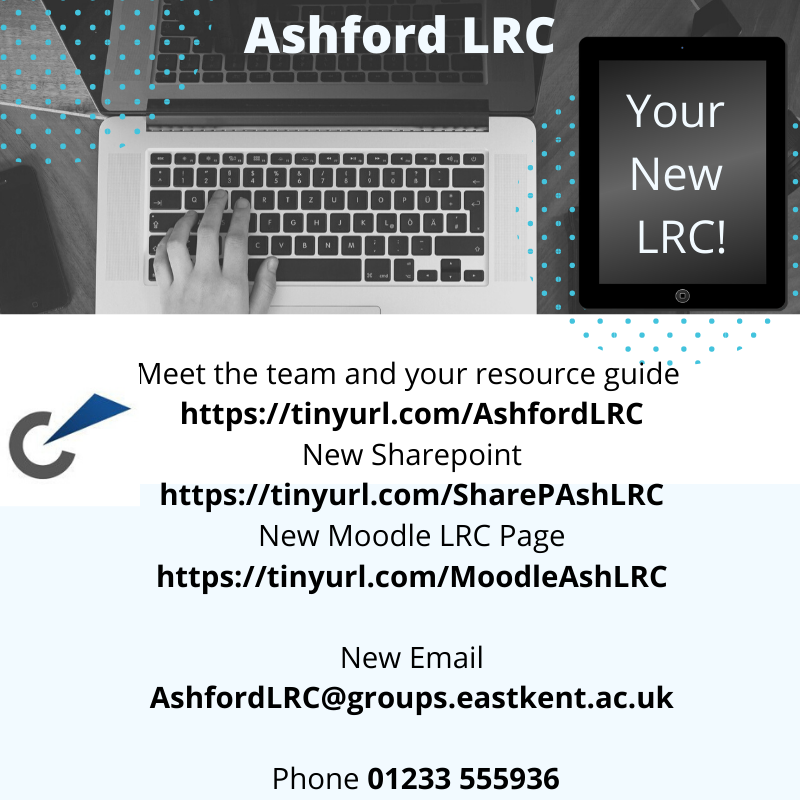 AshfordLRC's tweet photo. @AshfordLRC team are back at our laptops today at home.  If you need the team Here are all our all our new details and new pages. 
#MeetTheTeam #NewSharepoint #NewMoodlePage #NewEmail 

#HappyHalfTerm #CollegeLife #NewContactDetails #NewAskLRC #AshfordCollege #StaySafe https://t.co/JIAyu3JYmG