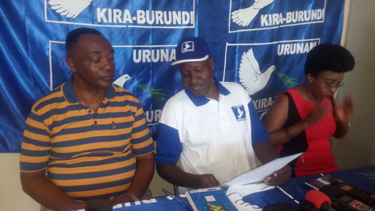 KIRABURUNDI2020's tweet photo. #BurundiElection2020 :Déclaration de la coalition @KIRABURUNDI2020 au lendemain de la proclamation des résultats provisoires par la @CeniBurundi https://t.co/IoQGhH0wss