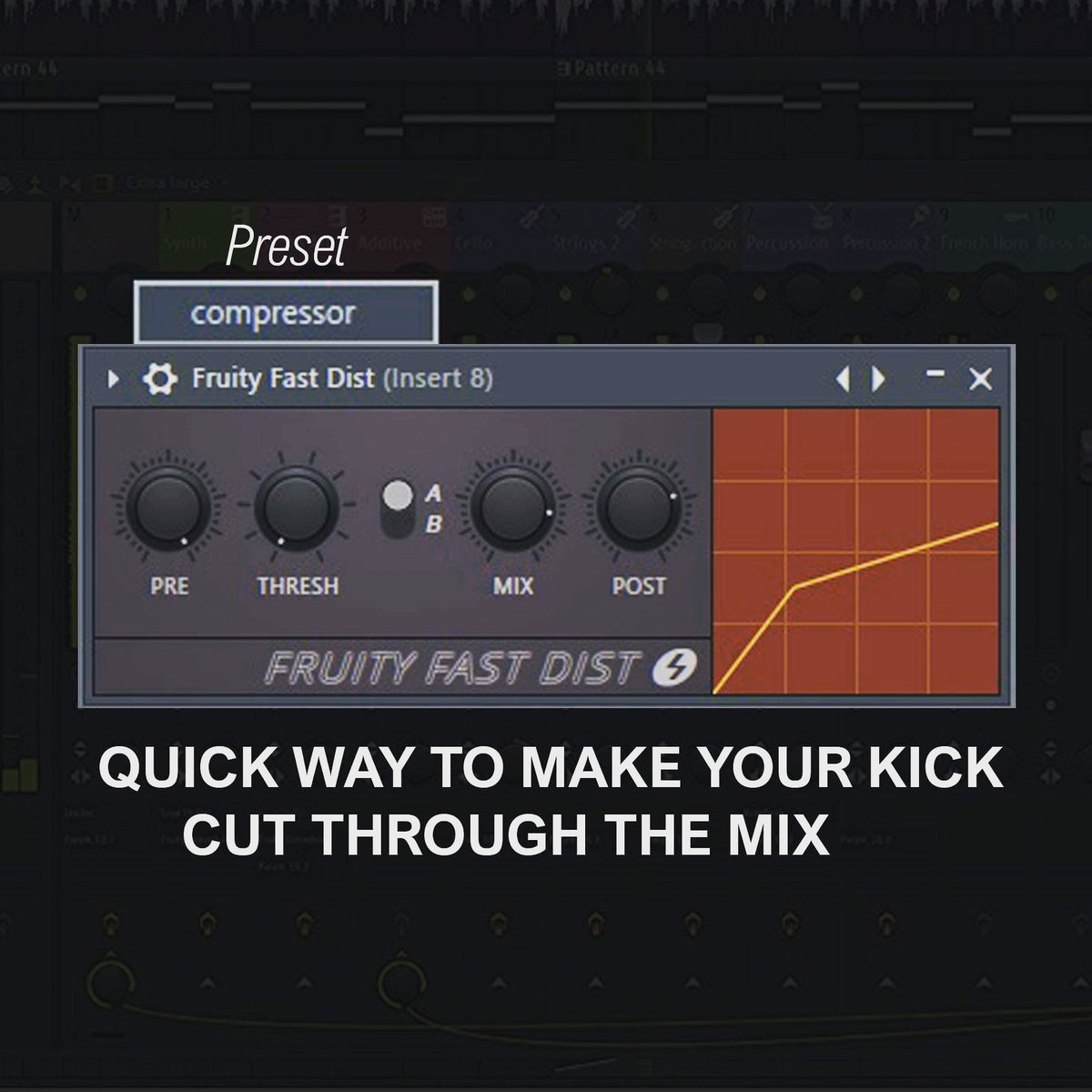 how to use fruity compressor how to use fruity compressor