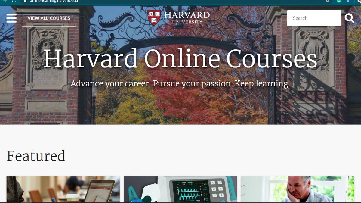 Panji On Twitter How To Do Free Online Class From Harvard