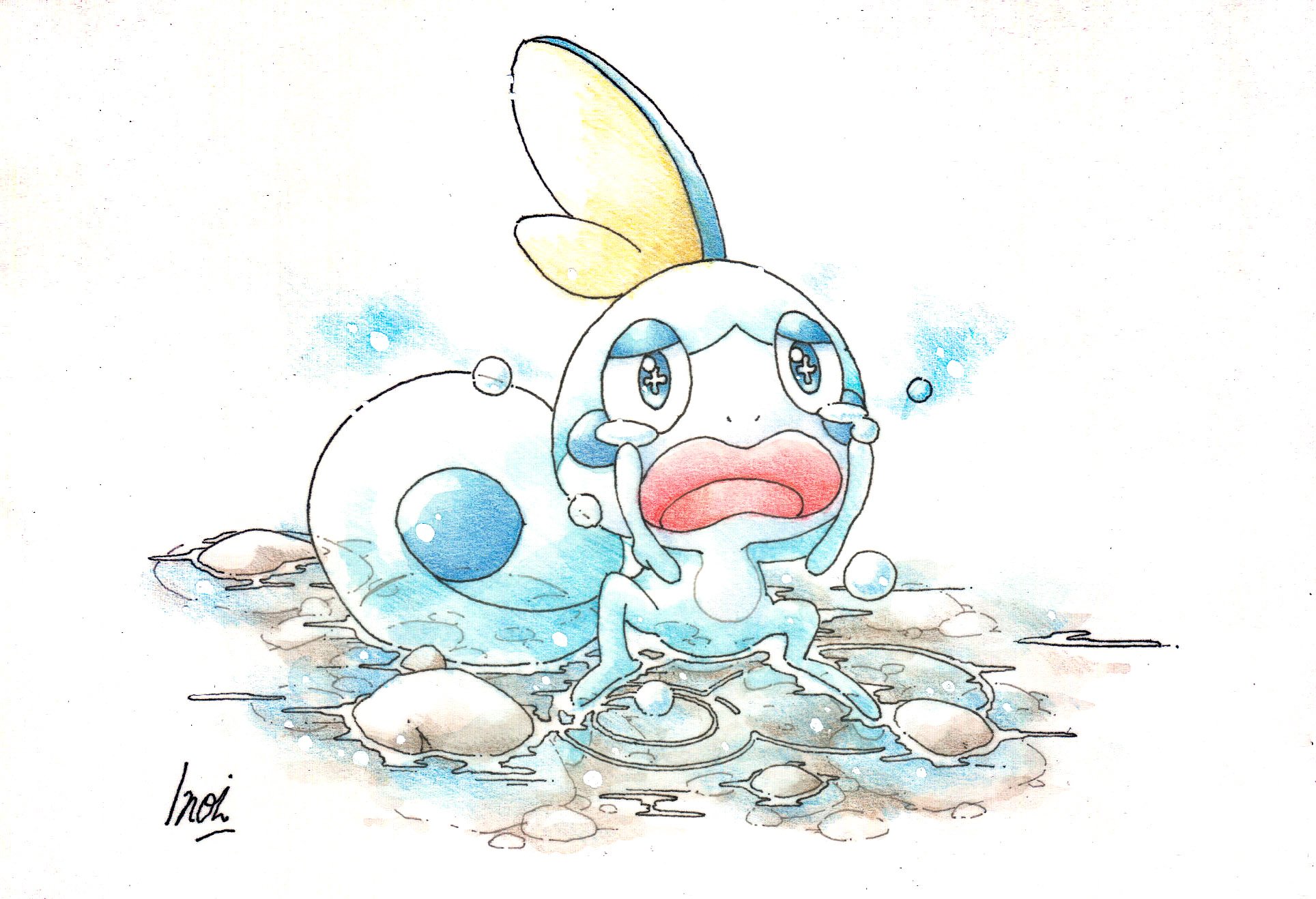Inori 今日のポケモン図鑑 ｎｏ ８０４ メッソンの なみだめ T Co Jyu1rmnijn Twitter