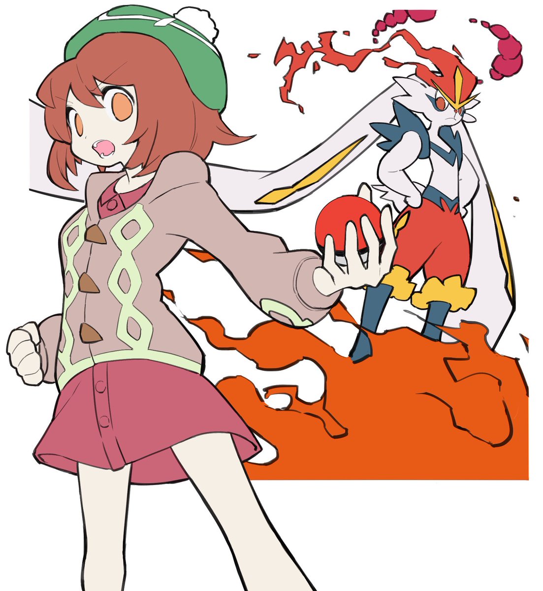線画から完成まで▶︎▶︎▶︎▶︎ 