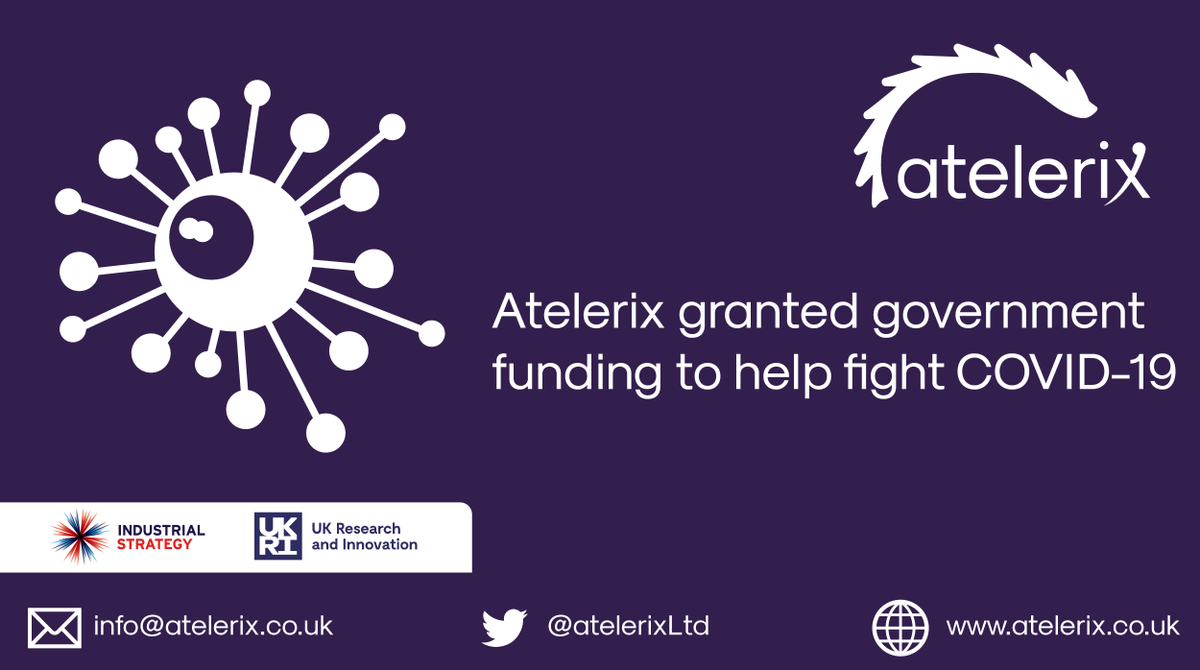 AtelerixLtd's tweet photo. Exciting news! Atelerix in the front line helping the fight against COVID-19!

Read full article here - https://t.co/Dfml696Dye

#COVIDー19 #biopreservation #beadready #scientificresearch https://t.co/Z7oOZjWgkI