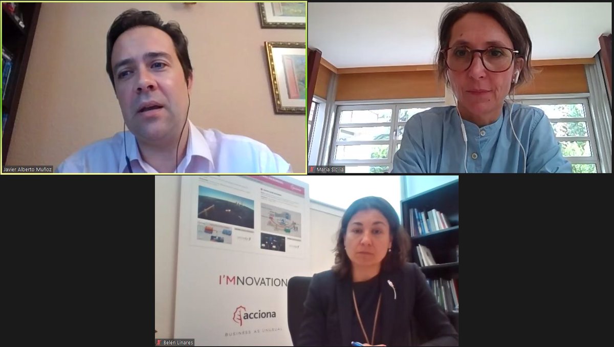 APPA_Renovables's tweet photo. ¡Comenzamos nuestras #CharlasRenovables de hoy! Conectamos con @belenlinaresc de @ACCIONA y con María Sicilia de @enagas para hablar del hidrógeno y de su papel fundamental en el #almacenamiento de la energía. https://t.co/qowa6s4rKl
