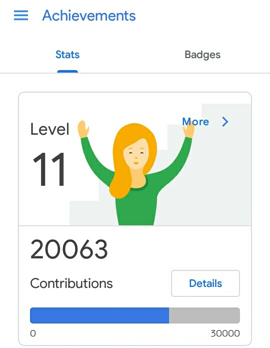 shubhammate111's tweet photo. Finally Reached level 11 ๐ค๐ฏ
Level 12 I am coming โค๐๐
#GoogleCrowdsource #csbygoogle https://t.co/ag3DcvikKJ