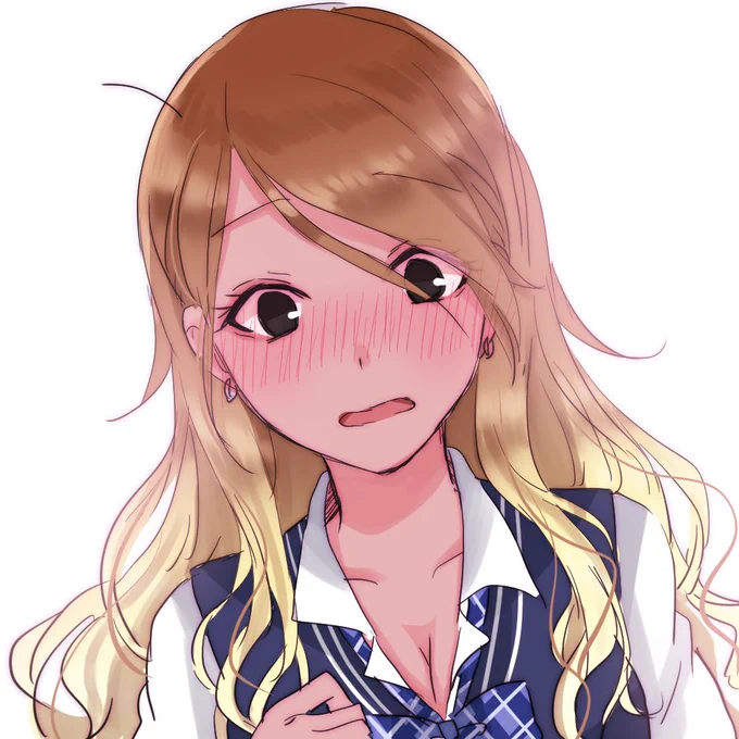 照れ愛依ちゃん 