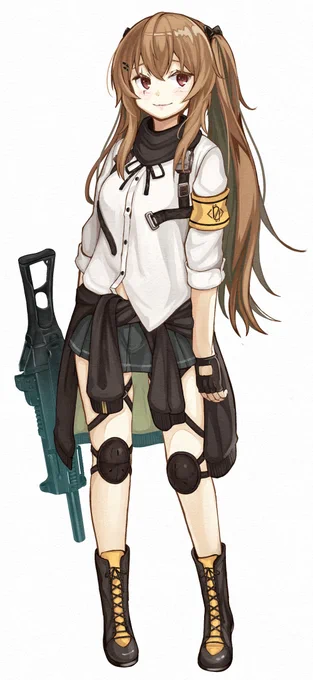 UMP9
腰巻ジャケット
#ドールズフロントライン #少女前线 