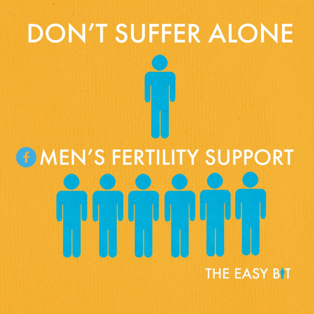 theeasybitdoc's tweet photo. If you’re a man going through fertility treatment, it often feels like no one understands what you’re feeling. You’re not alone, this private Facebook group is just for you
https://t.co/VLMuO86FXd
#infertility #maleinfertilitysupport #maleinfertility #mensmentalhealth https://t.co/jbEsShIpM7