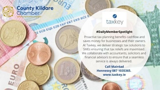 Today's #DailyMemberSpotlight is <a href="/Taxkey_ie/">Taxkey.ie</a> - Interested in profiling your business? Email Jennifer@countykildarechamber.ie