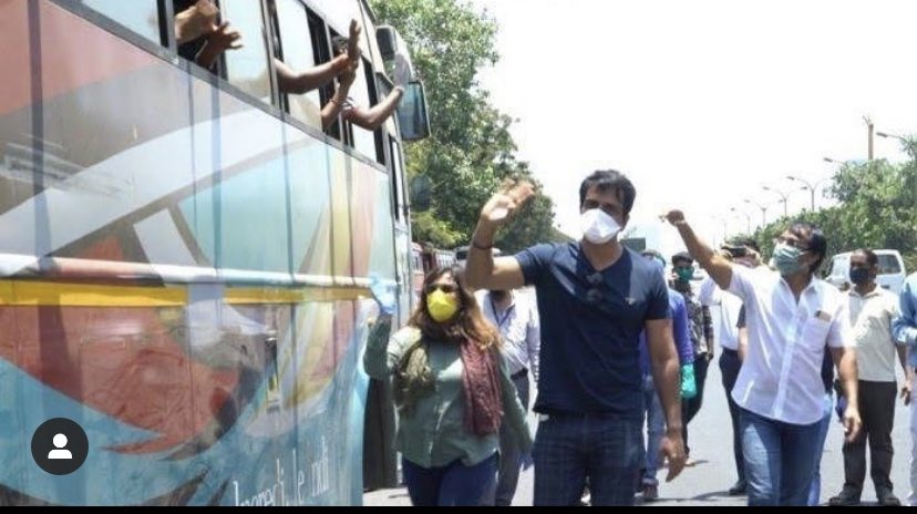 sandy626240's tweet photo. @SonuSood sir Proud of you🙏
A lifetime of goodwill &amp; blessings are in store for you from the #migrants &amp; their families.
Salute to your spirit of voluntary social service! https://t.co/Xxepd1V48i