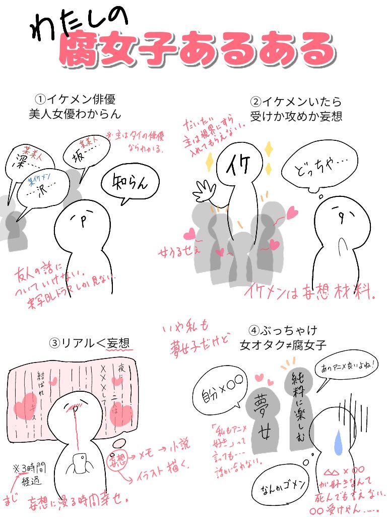 腐女子あるある