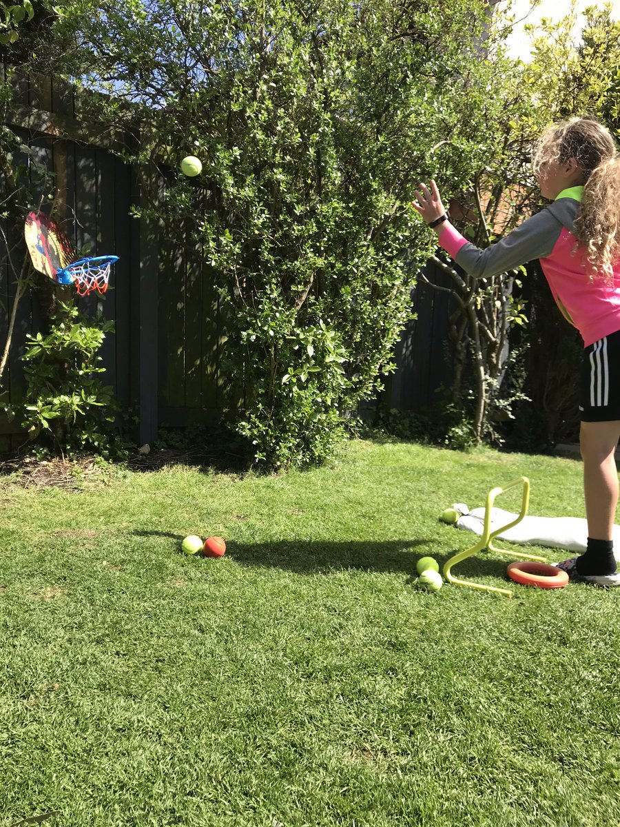 MrsBurnKPS's tweet photo. Good fun this afternoon in the competitive Burn household at the @KnightsridgePr1 Virtual Sports Day. Just one person trying to win by swapping the spoon 🥄 for a bigger one, and the dog 🐶 stealing the toilet roll. Despite that good fun had  by all! Thank you @MrsFerguson15 👏 https://t.co/lB97BoYpFK