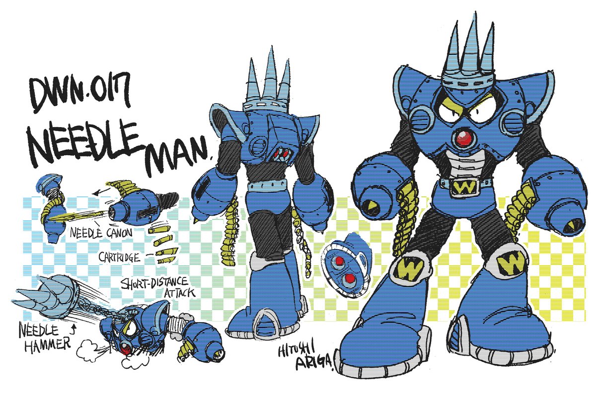 ありがひとし Arigahitoshi Dwn 017 ニードルマン