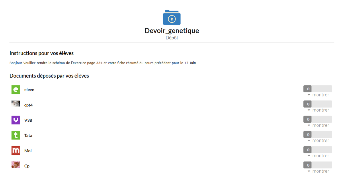postclass_fr's tweet photo. On continu avec les #teaser de la version Web de #postclass :
La récupération des devoirs des élèves a été améliorée avec la fonctionnalité "Dépôt" 😎 https://t.co/rxuKLssNe5