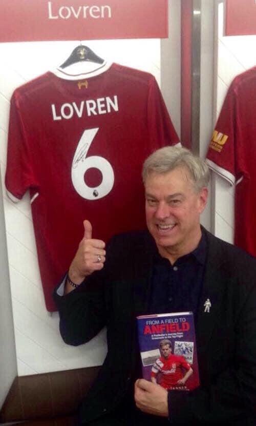 <a href="/Dejan06Lovren/">Dejan Lovren</a> Ask the boss if hes finished my book yet??will send you one to melwood if you want?