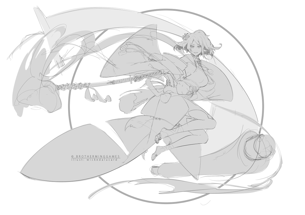 wip of a commissioned project I've been working on for @BrotherMingGame 