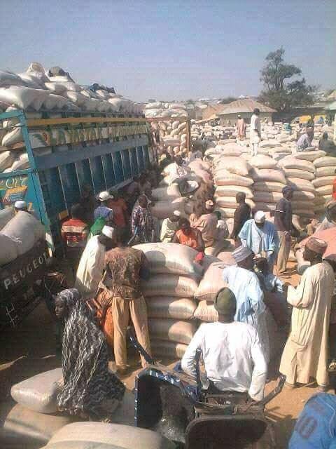 Dawanau market in Kano is the biggest grain market in Africa. The market has over 200 internationally registered companies. The volume of cash transaction in this market will swallow any market in the south. Cash / liquidity, billionaires on mat chilling no bank loans..