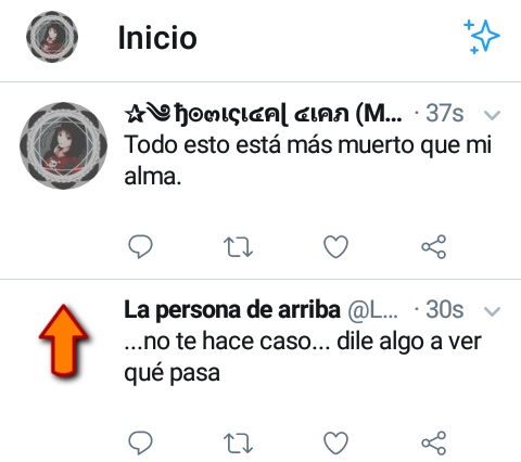 " Tan temprano y ya comenzamos a ver mis verdades. "