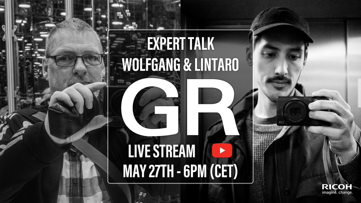 𝐃𝐄𝐌𝐀𝐈𝐍 𝐌𝐄𝐑𝐂𝐑𝐄𝐃𝐈 𝟐𝟕/𝟎𝟓 𝐀 𝟏𝟖𝐇 : session d'échange en live sur notre chaîne YouTube avec deux experts du GR : le photographe et ambassadeur du GRIII Lintaro et Wolfgang Baus, responsable marketing Allemagne de Pentax !

➡ Le lien :  buff.ly/3d2vbVG